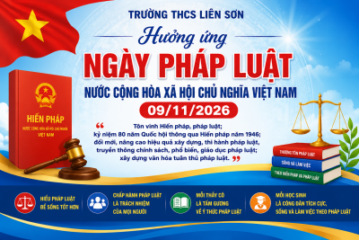 HƯỞNG ỨNG NGÀY PHÁP LUẬT NƯỚC CỘNG HÒA XÃ HỘI CHỦ NGHĨA VIỆT NAM NĂM 2026